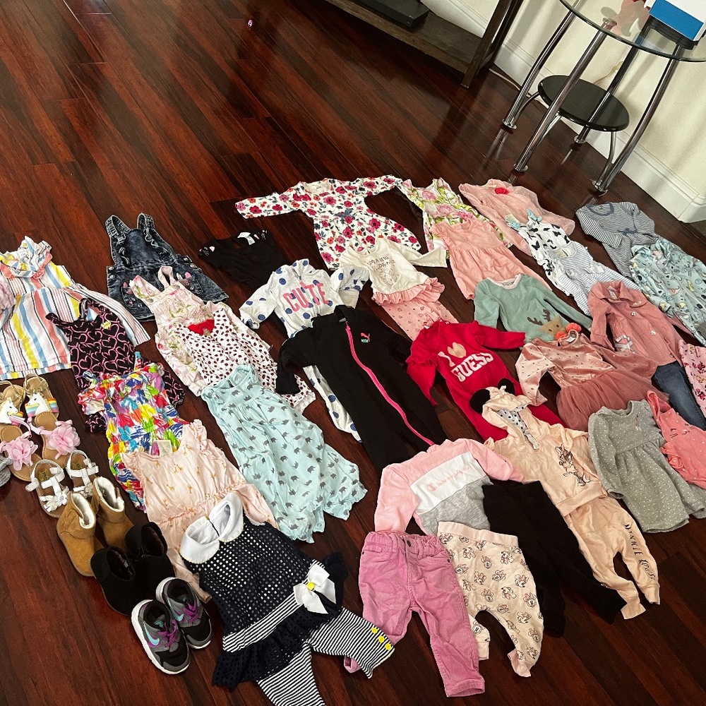 12-18 months old baby girl clothes